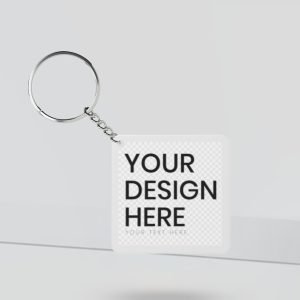 default Customized Key Chain Both Side