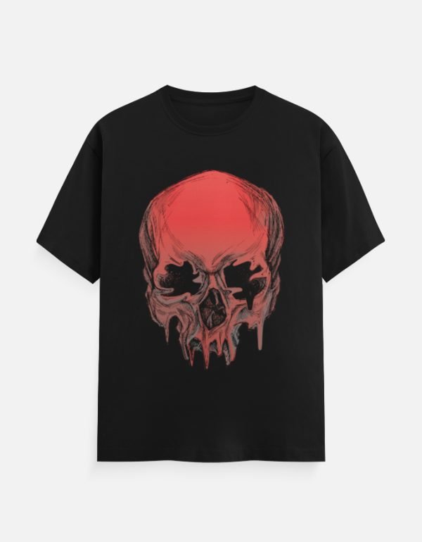 Unisex Skull Faced T-Shirt