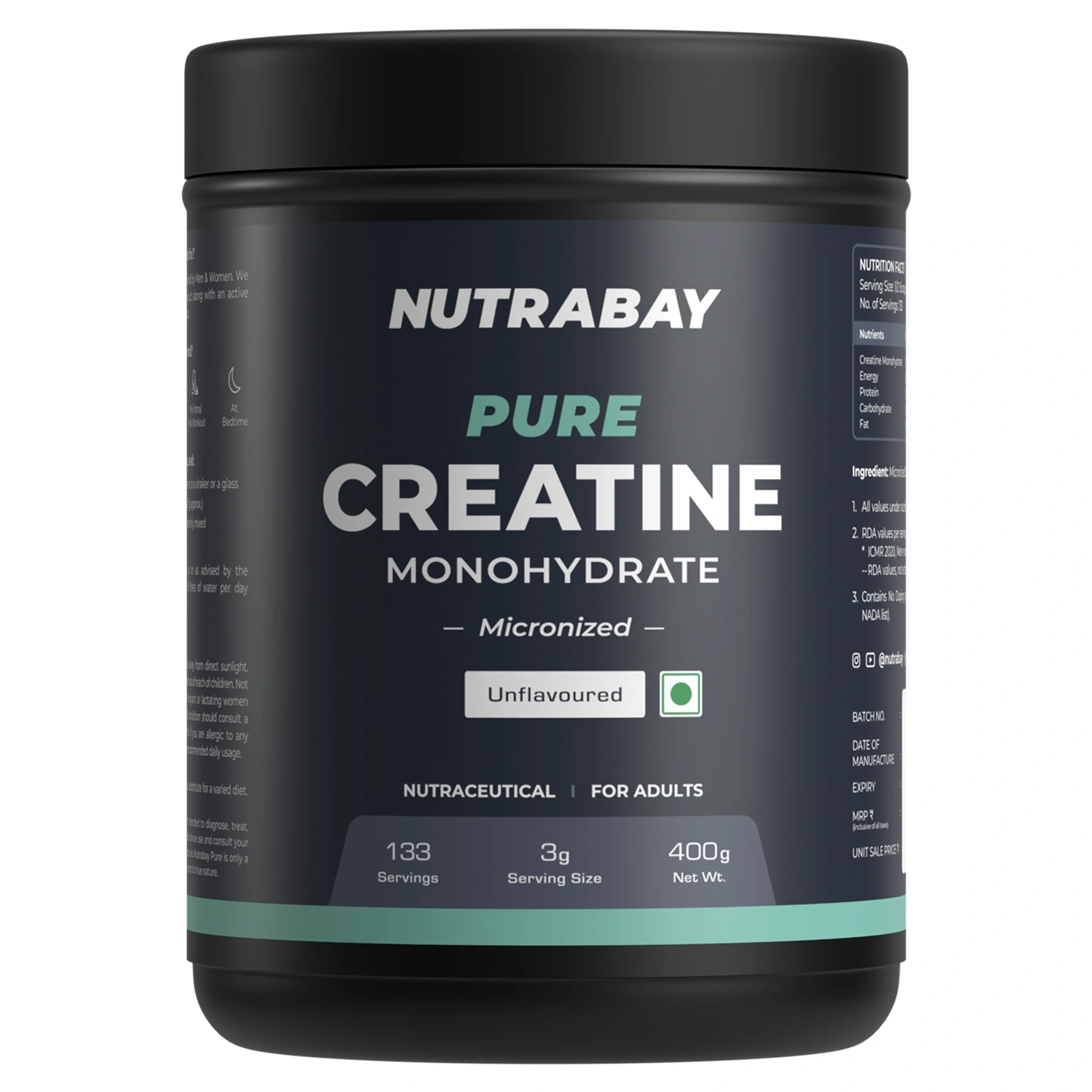 Nutrabay Pure Creatine Monohydrate