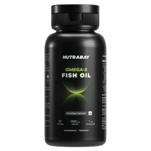 nutrabay Fish Oil Omega 3 - 1000mg - 60 Caps