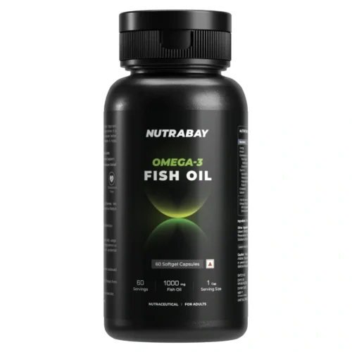 nutrabay Fish Oil Omega 3 - 1000mg - 60 Caps