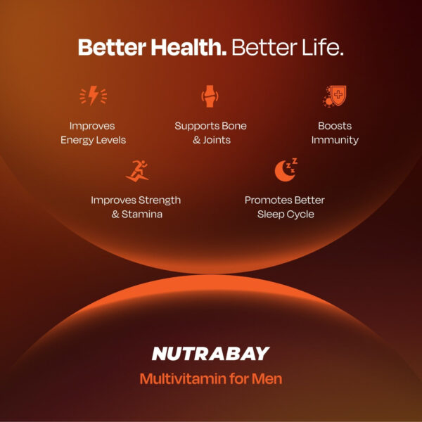 Nutrabay Multivitamin for Men - 30 Tabs
