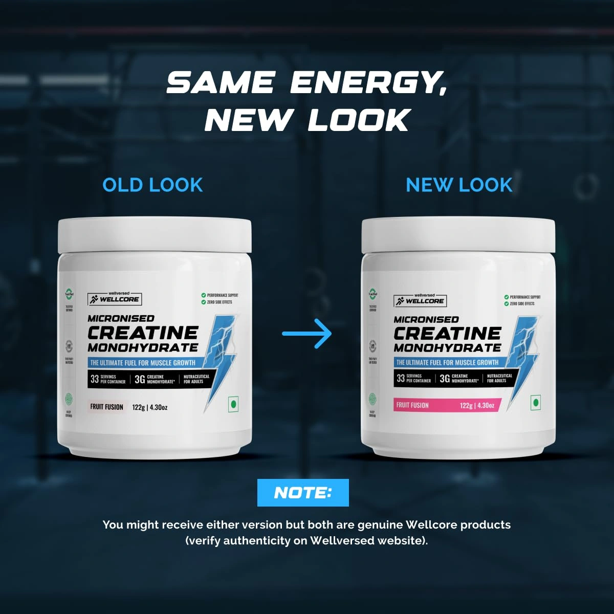 Wellcore Micronised Creatine Monohydrate - Fruit Fusion, 33 Servings - Image 5